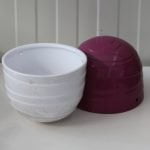 Керамична кашпа за закачване