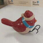 Керамична коледна играчка - врабче - Image 2