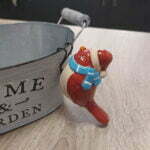 Керамична коледна играчка - врабче - Image 3