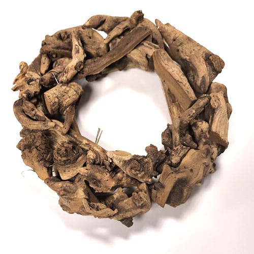 Дървен декоративен венец