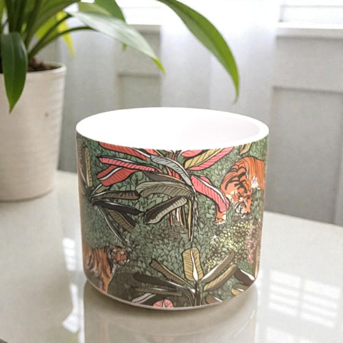 Керамични кашпи КАТО тигри