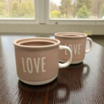 Керамична кашпа LOVE - Image 4