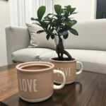 Керамична кашпа LOVE - Image 5